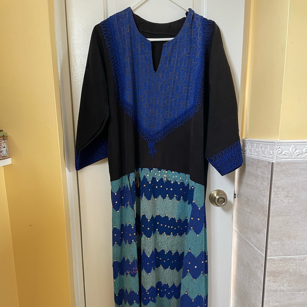 Vintage 1950s Egyptian caftan